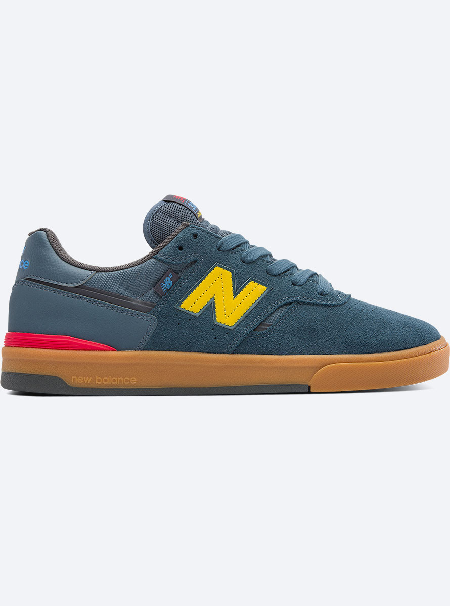 Zapatillas New Balance Numeric Jamie Foy 306 Cupsole SHADOW BLUE MARS YELLOW