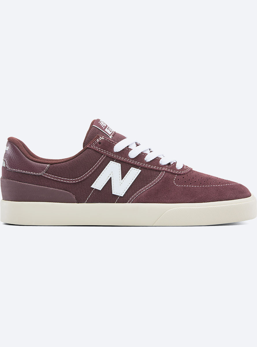 Zapatillas New Balance Numeric 272 Cherry Leather White