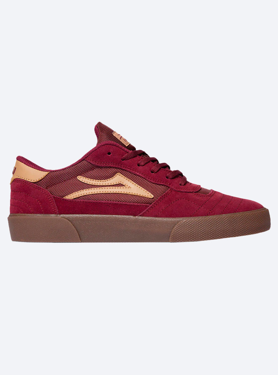 Zapatillas Lakai Cambridge Burgundy Suede
