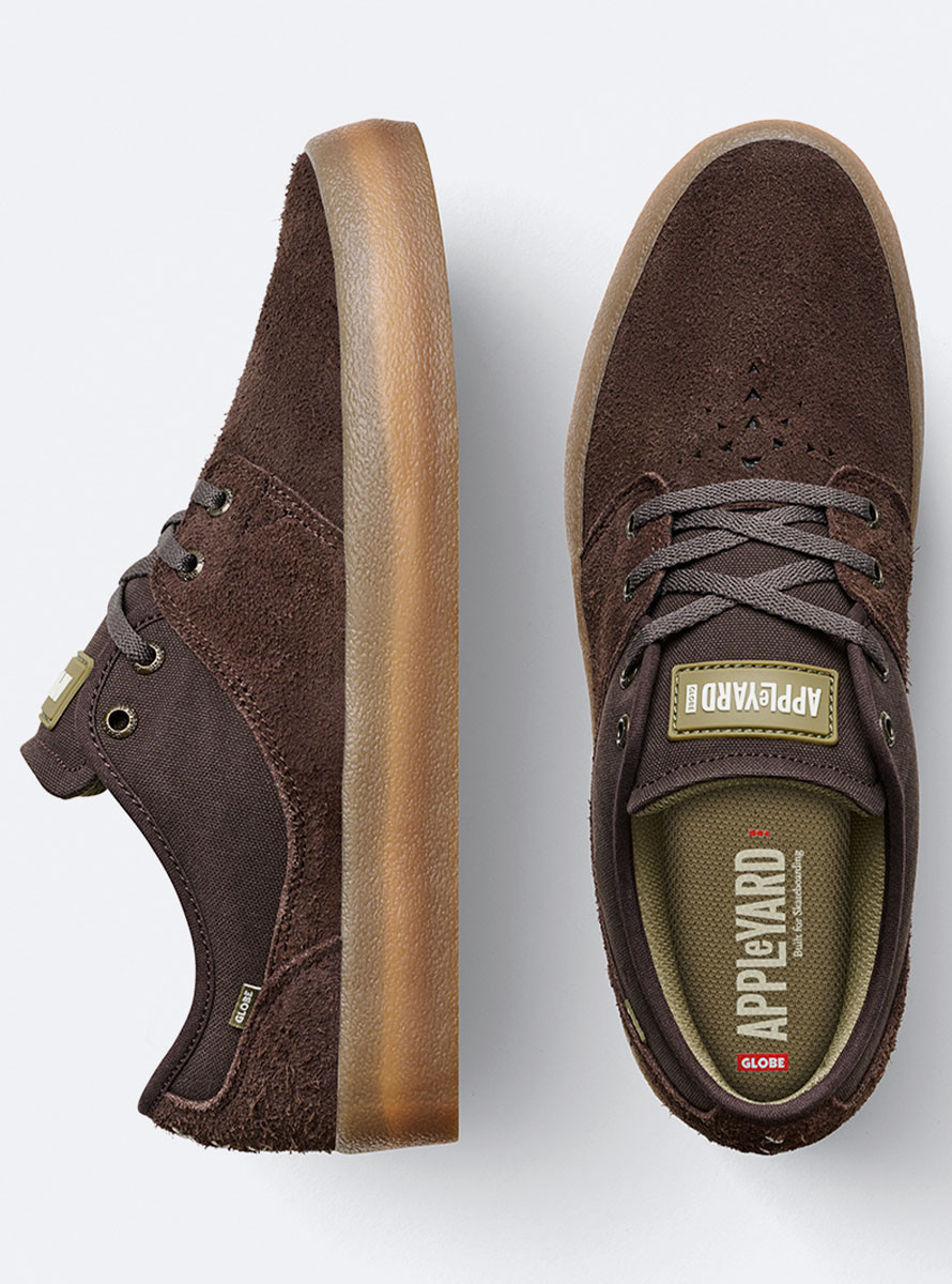 Zapatillas Globe Mahalo Pro Mark Appleyard Dark Brown / Crepe