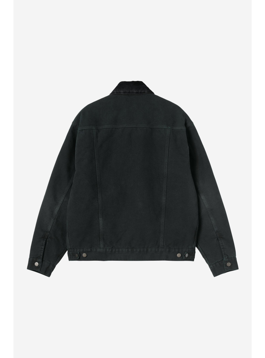 Cazadora Carhartt WIP OG Trucker Jacket Black / Black Stone Canvas