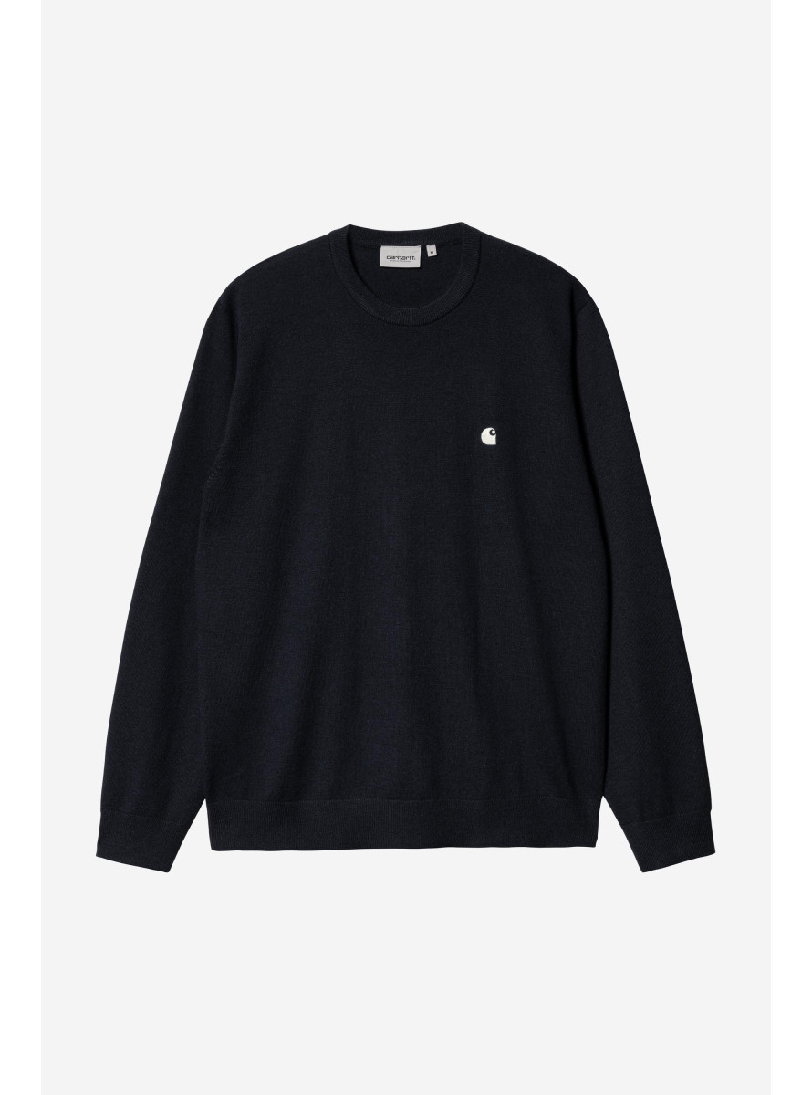 Jersey Carhartt WIP Madison Sweater Dark Navy Wax