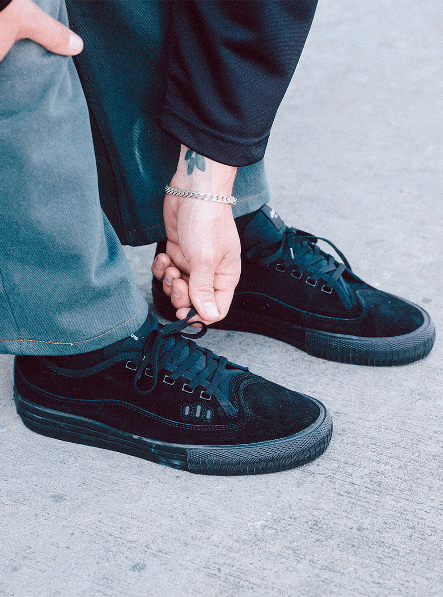 Zapatillas Globe Gillette Black Suede Black