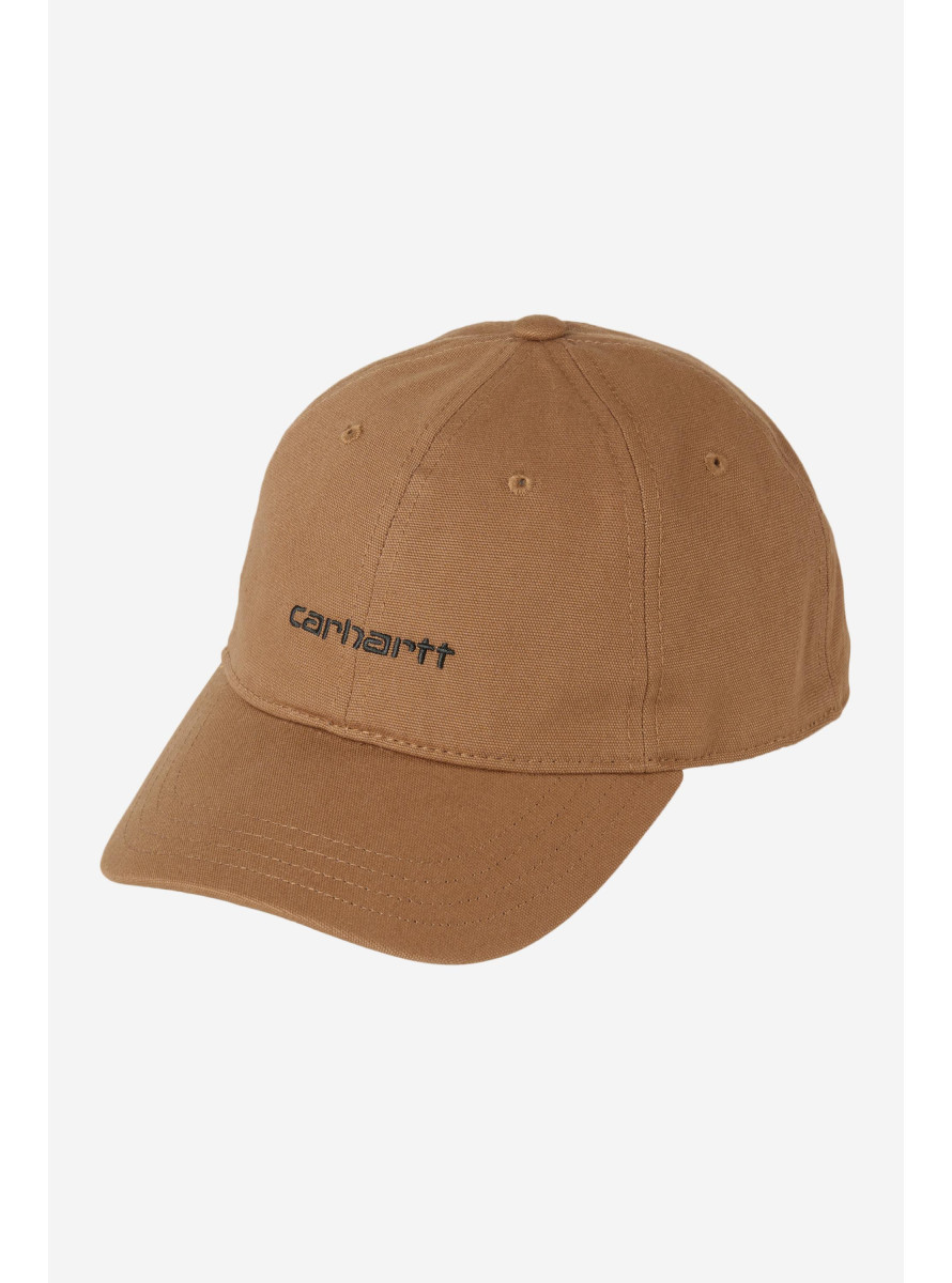 Gorra Carhartt WIP Canvas Script Cap H Brown Black