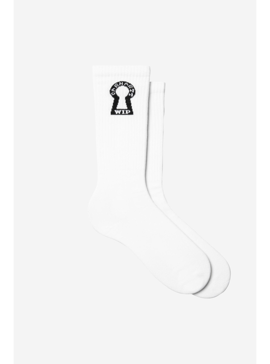 Calcetines Carhartt WIP Locked Socks  White Black