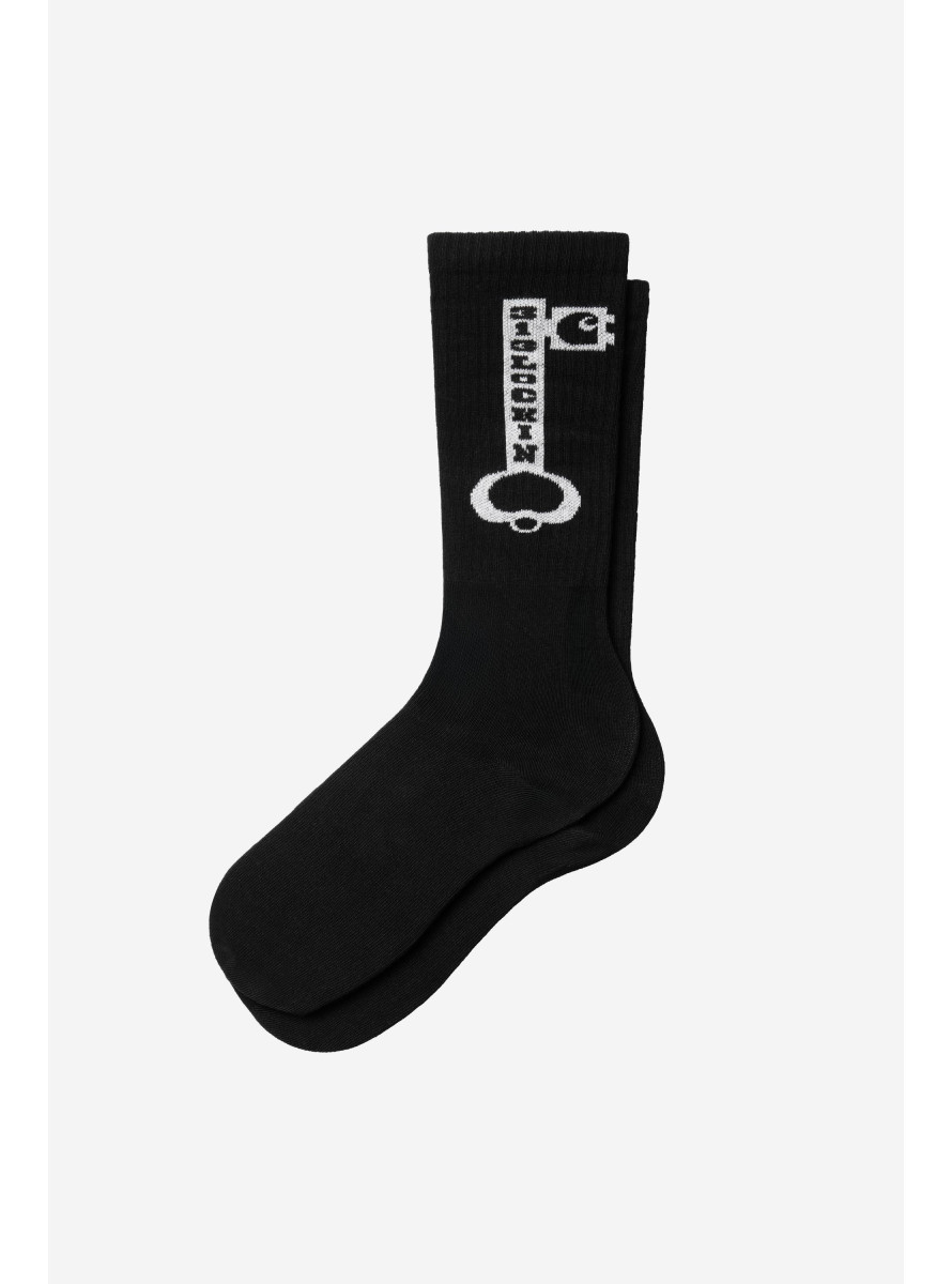 Calcetines Carhartt WIP Locked Socks Black White