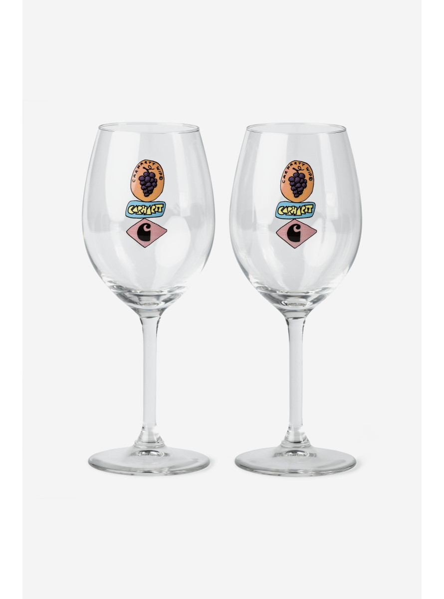Copas Carhartt WIP Stacked Grapes Wine Glass Set 2 Glass