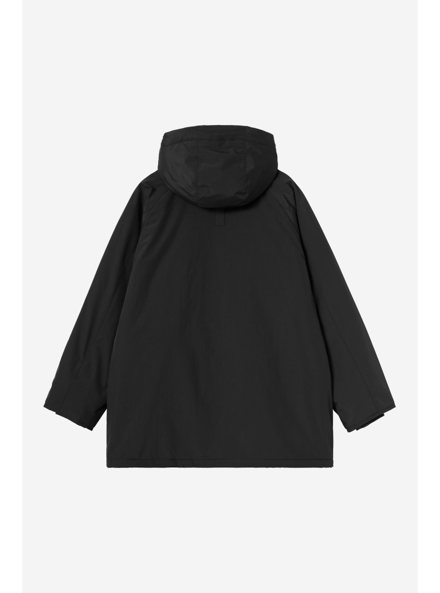 Cazadora Carhartt WIP Stanwood Parka Recycled Nylon Plain Weave Black