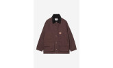 Cazadora Carhartt WIP Lander Coat Canvas Palisander / Black, stone washed