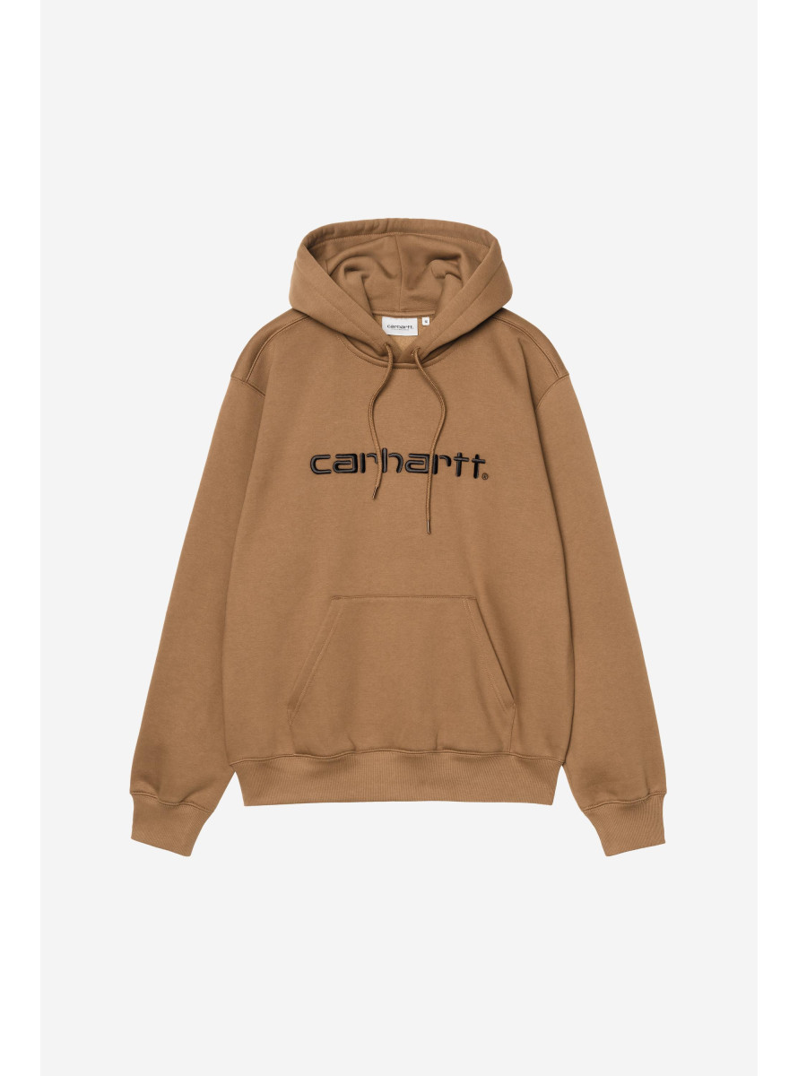 Sudadera Carhartt WIP Hooded Carhartt Sweatshirt H Brown Black