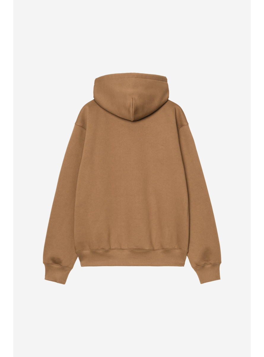 Sudadera Carhartt WIP Hooded Carhartt Sweatshirt H Brown Black